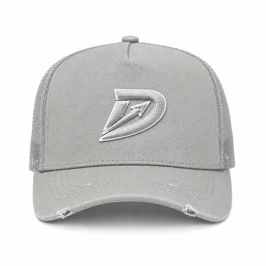Deira Grey Trucker Cap