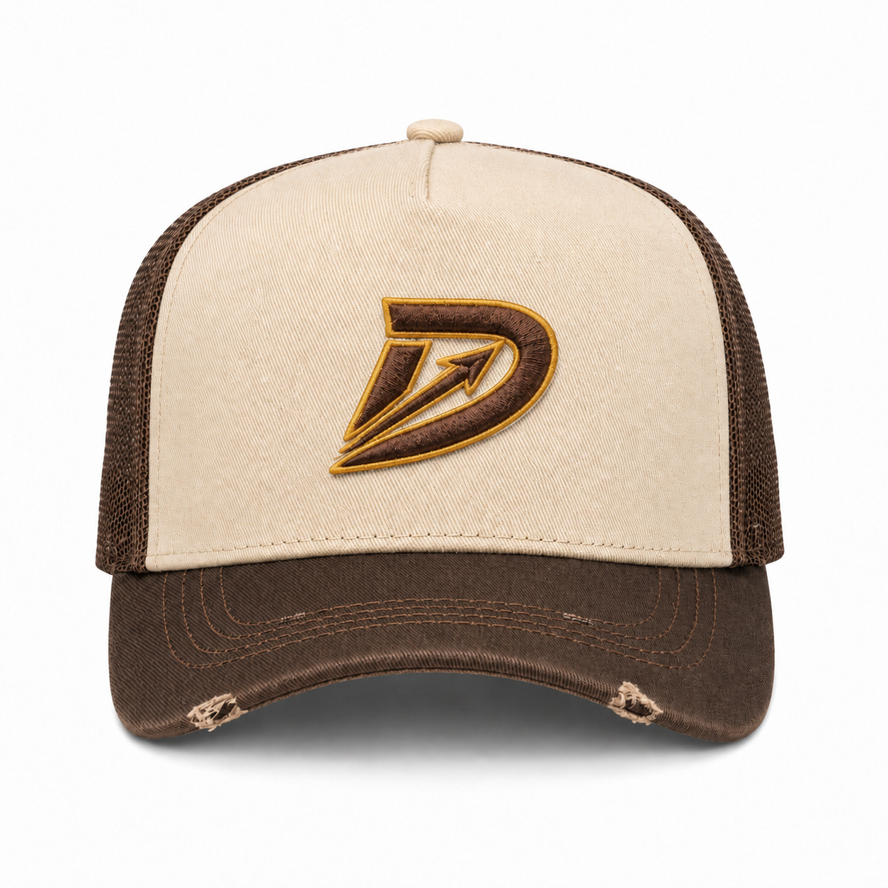 Deira Brown/ Cream Trucker Cap